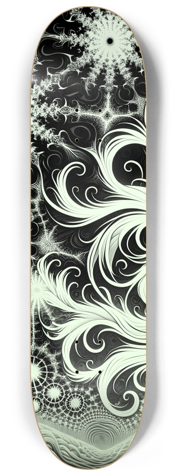 B&W Fractal Man #44 #1