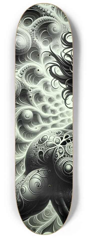 B&W Fractal Man #5 #1