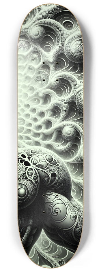 B&W Fractal Man #5 #3