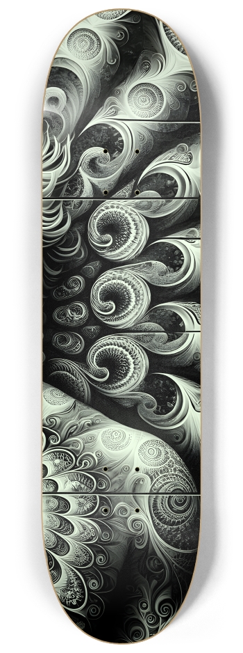 B&W Fractal Man #34 #3