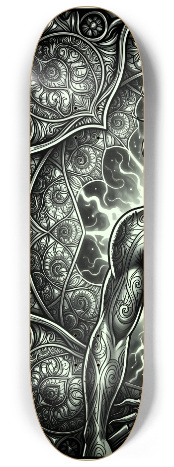 B&W Fractal Man #14 #1