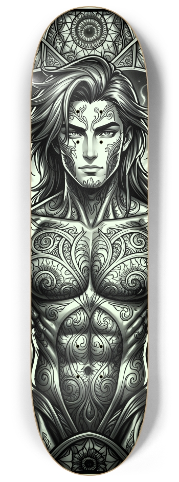 B&W Fractal Man #14 #2