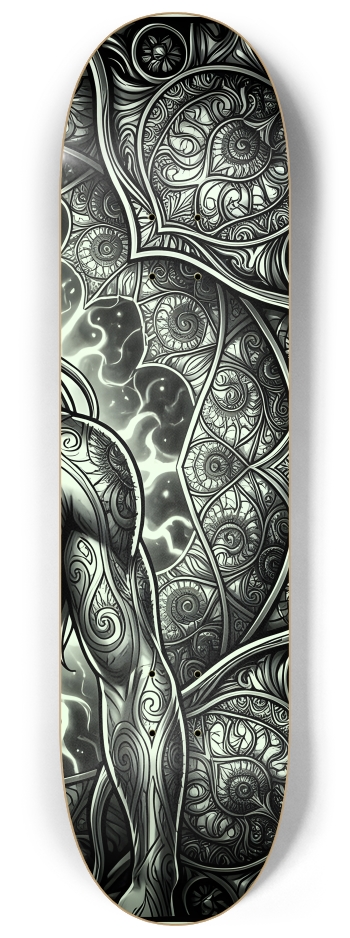 B&W Fractal Man #14 #3