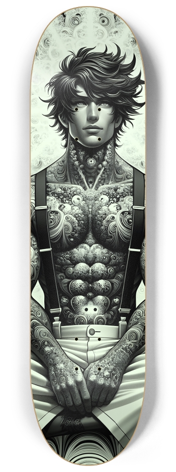 B&W Fractal Man #55 #1