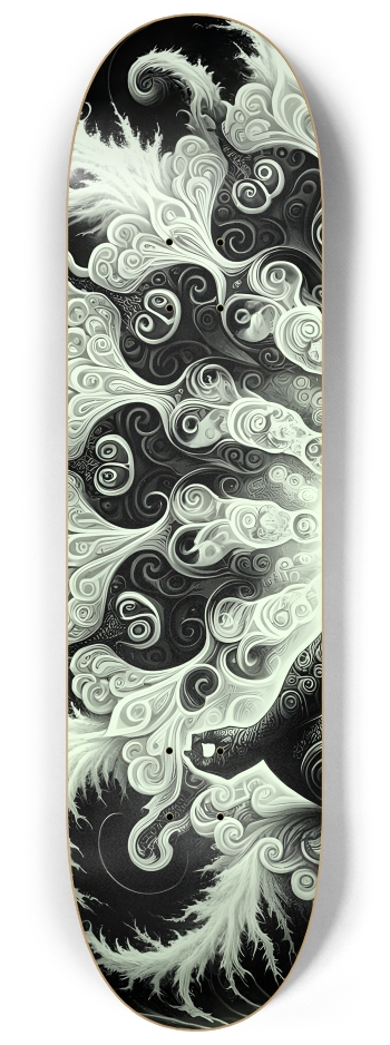 B&W Fractal Man #32 #1