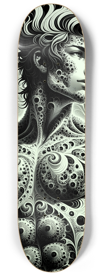 B&W Fractal Man #15 #2