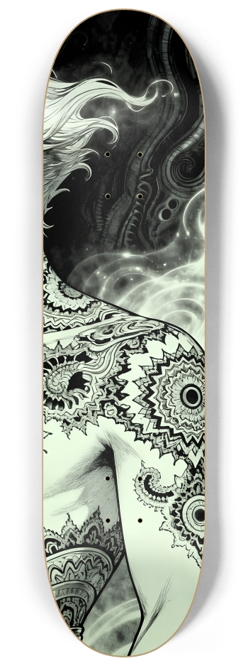 B&W Fractal Man #18 #3