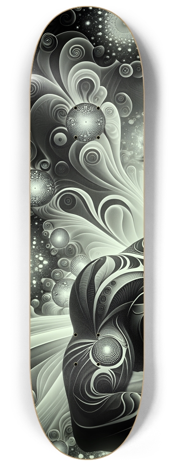 B&W Fractal Man #52 #1