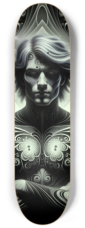 B&W Fractal Man #52 #2