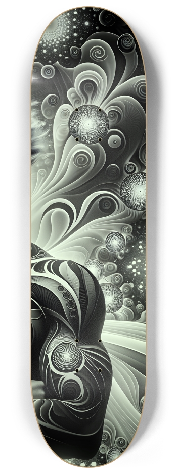 B&W Fractal Man #52 #3