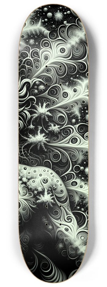 B&W Fractal Man #38 #3