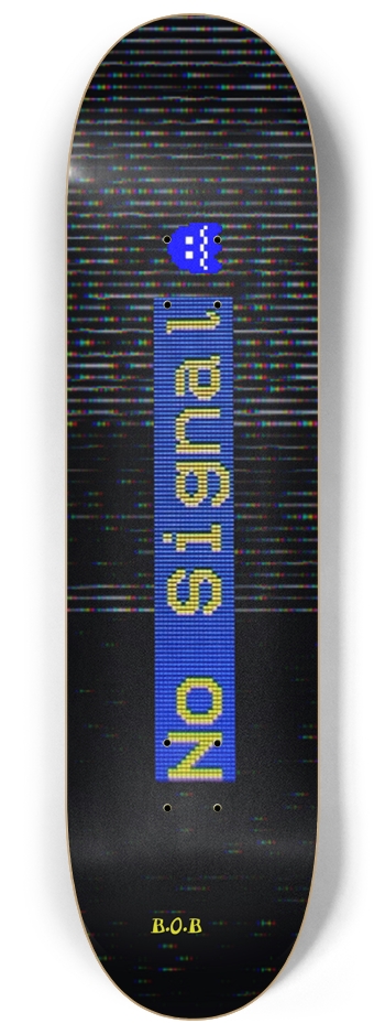 No Signal 8-1/4 Skateboard Deck