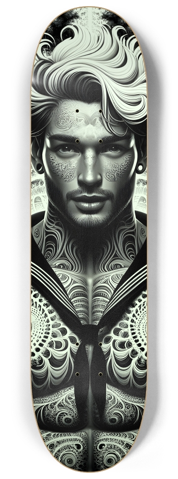 B&W Fractal Sailor #26 #2