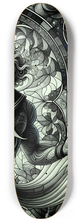 B&W Fractal Sailor #15 #3