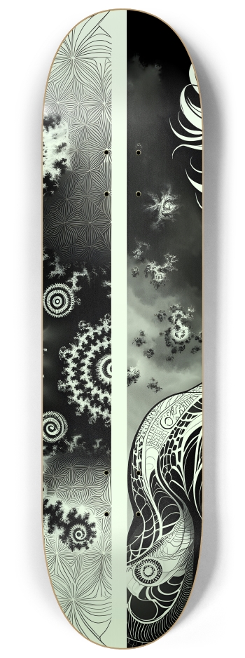 B&W Fractal Man #84 #2
