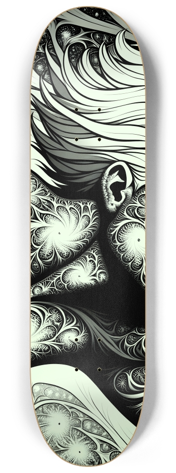 B&W Fractal Superhero #4 #2