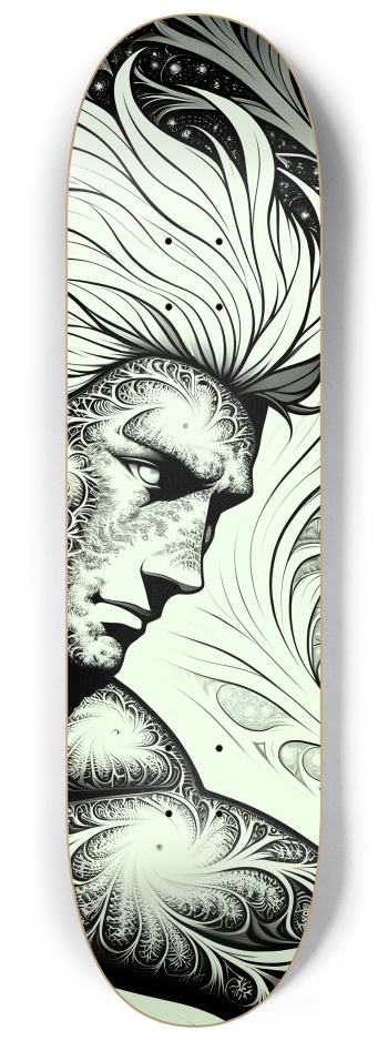 B&W Fractal Superhero #4 #3