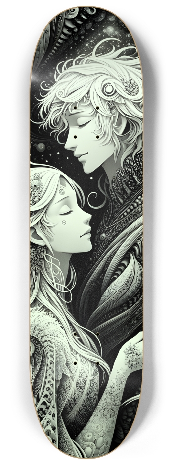 B&W Fractal Lovers #3 #3