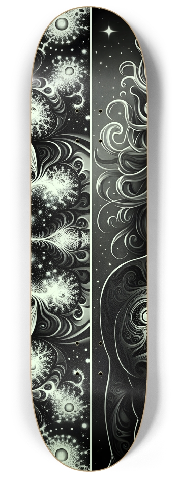 B&W Fractal Man #82 #2