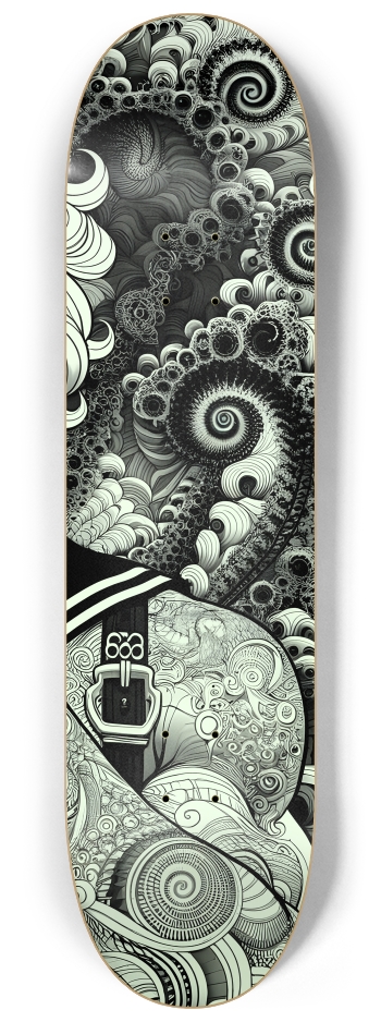 B&W Fractal Sailor #18 #3