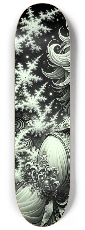 B&W Fractal Superhero #16 #1