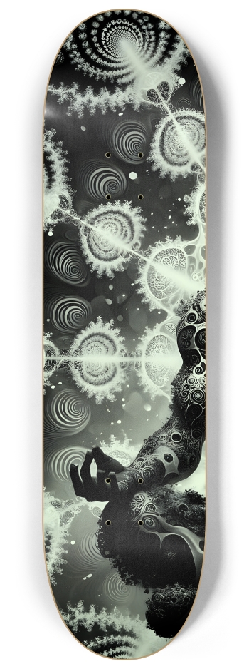 B&W Fractal Man #81 #1