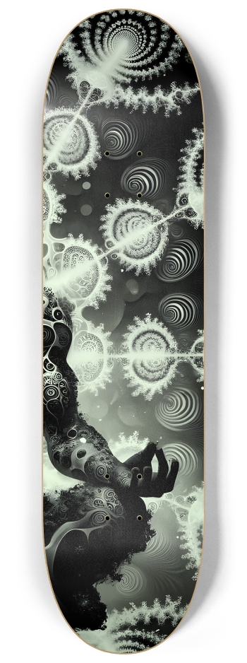 B&W Fractal Man #81 #3