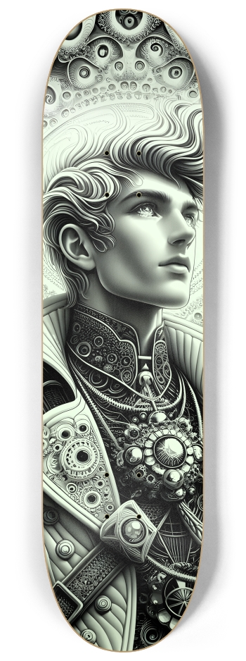 B&W Fractal Superhero #9 #2