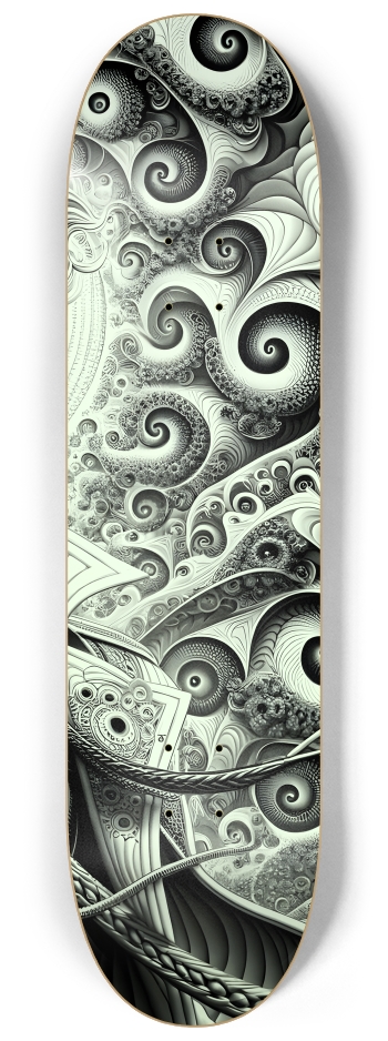 B&W Fractal Superhero #9 #3