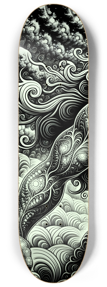 B&W Fractal Superhero #19 #1