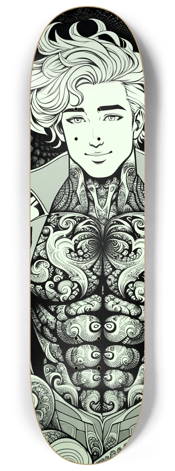 B&W Fractal Superhero #5 #1