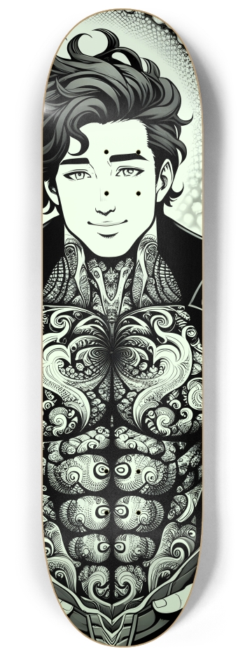 B&W Fractal Superhero #5 #3