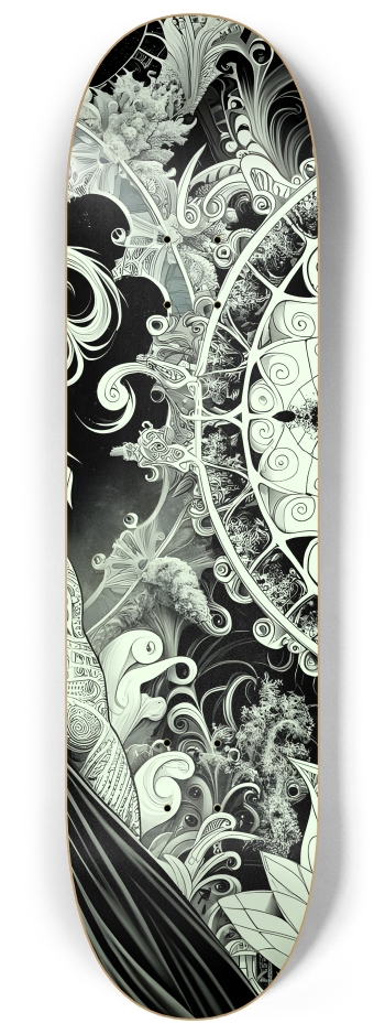 B&W Fractal Superhero #23 #2