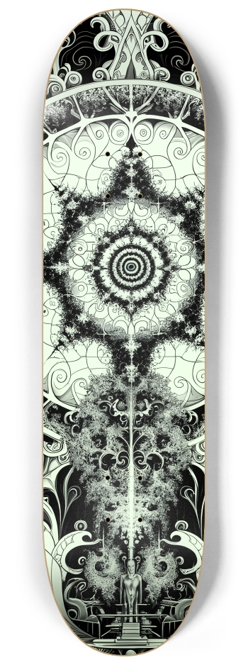 B&W Fractal Superhero #23 #3