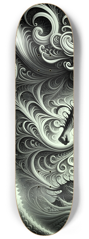 B&W Fractal Superhero #28 #1