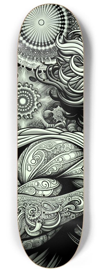 B&W Fractal Superhero #30 #1