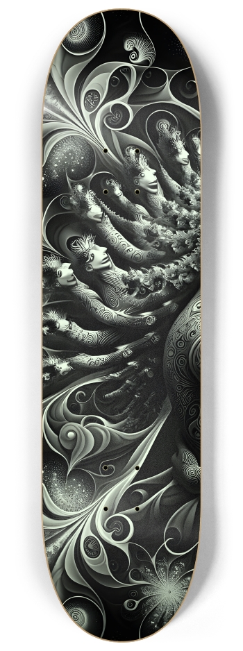 B&W Fractal Lovers #10 #1