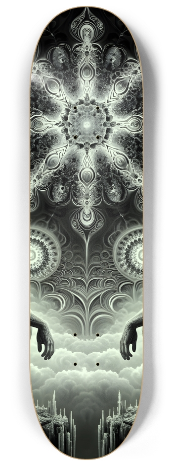 B&W Fractal Man #79 #2