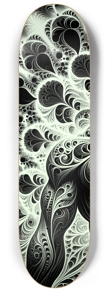 B&W Fractal Man #68 #1