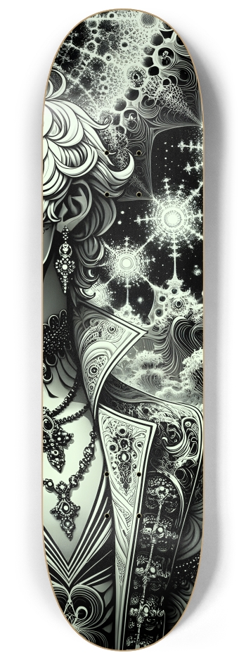 B&W Fractal Superhero #14 #3