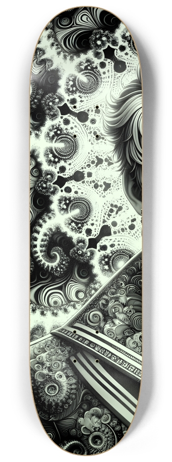 B&W Fractal Man #78 #1