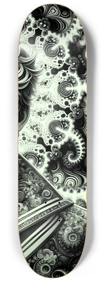 B&W Fractal Man #78 #3