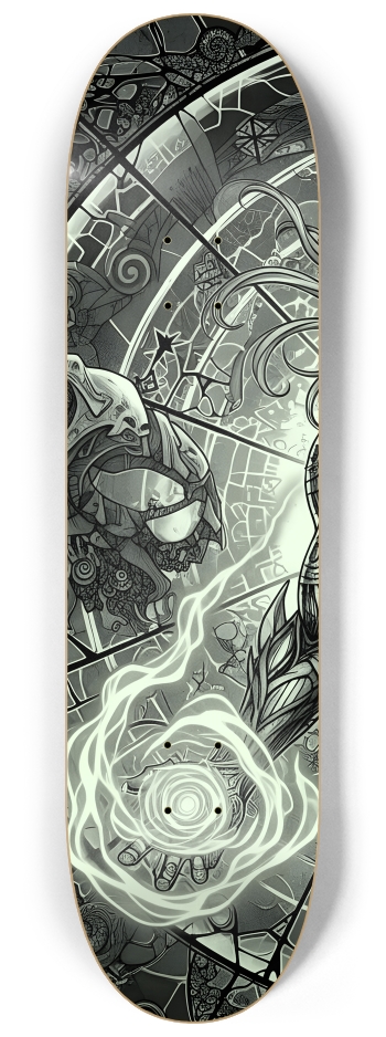 B&W Fractal Superhero #27 #1
