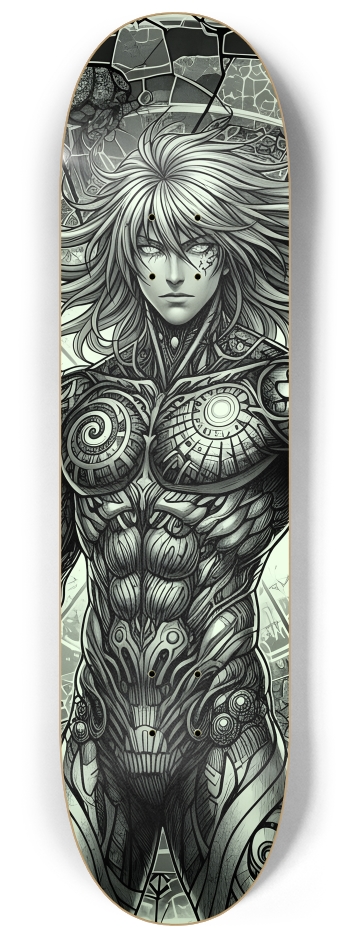 B&W Fractal Superhero #27 #2