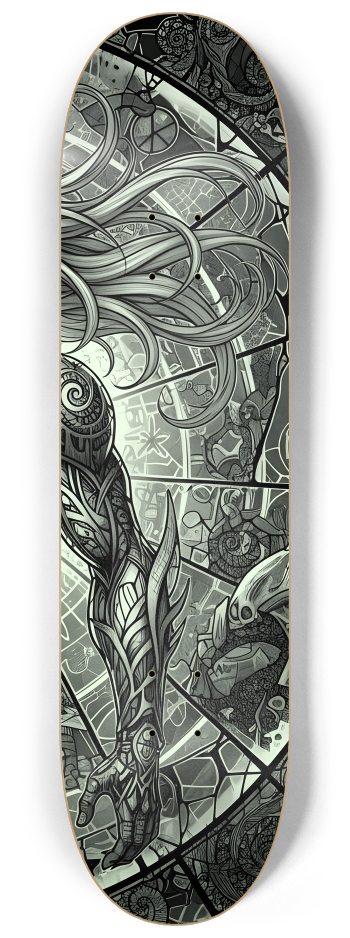B&W Fractal Superhero #27 #3