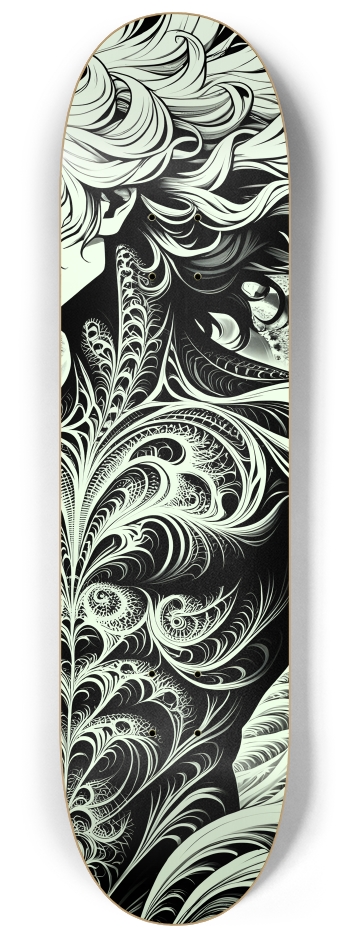 B&W Fractal Man #71 #2