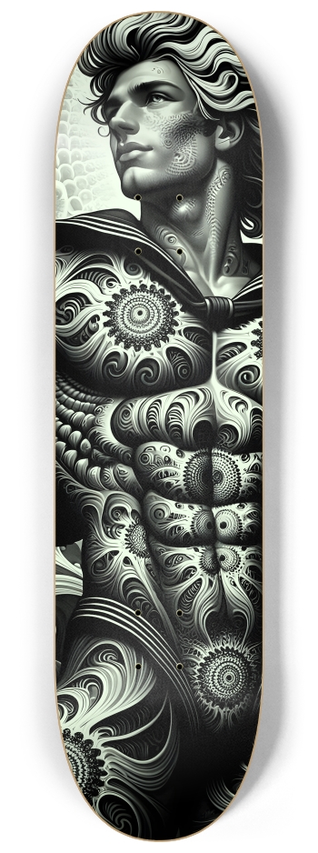 B&W Fractal Sailor #10 #2