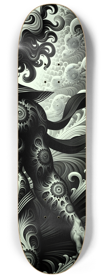 B&W Fractal Sailor #10 #3