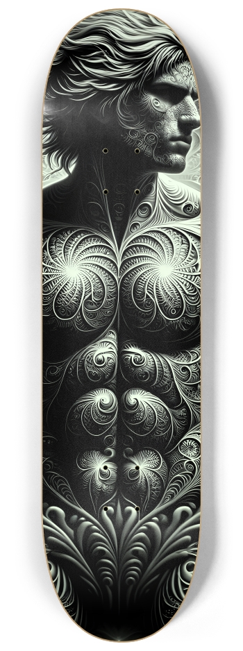 B&W Fractal Superhero #15 #2