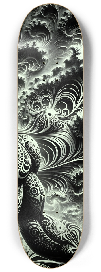 B&W Fractal Superhero #3 #3